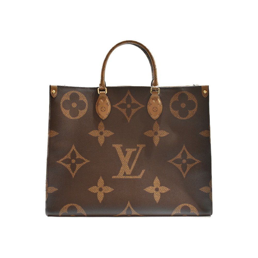 LOUIS VUITTON On the Go Giant Monogram Coated Canvas Handbag Tote Bag Diaper
